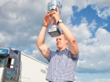 Zwycięzca polskiego finału The Drivers’ Fuel Challenge 2012 - Paweł Ozimek z firmy EPO-TRANS lOGISTIC