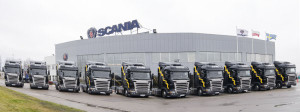 Przekazanie pojazdów Scania firmie Link