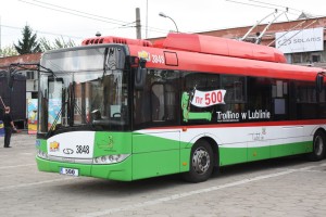 Jubileuszowy trolejbus Solarisa