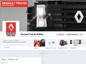 Renault Trucks na facebooku