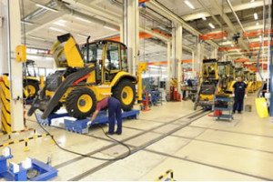 Dziesięciolecie fabryki koparkoładowarek Volvo we Wrocławiu