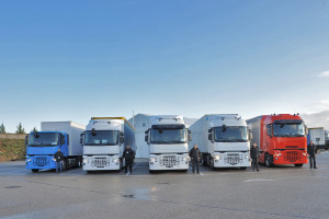 Klienci testują nowe pojazdy ciężarowe Renault Trucks