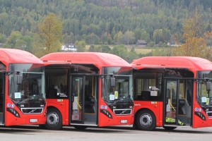 17 hybrydowych autobusów w Norwegii