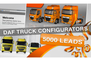 5000 zapytań przez Konfigurator DAF Truck