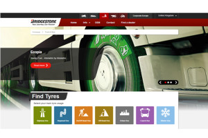 Nowa strona Bridgestone poświęcona oponom ciężarowym