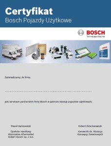 Szkolenia Bosch w zakresie diagnostyki KTS Truck