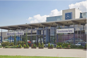 Nowa stacja pojazdów ciężarowych Mercedes-Benz w Będzinie