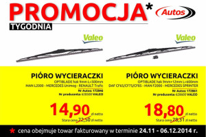 Wycieraczki Valeo w Promocji Tygodnia Autos