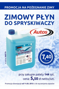 Autos: Promocja Tygodnia i specjalna oferta płynów