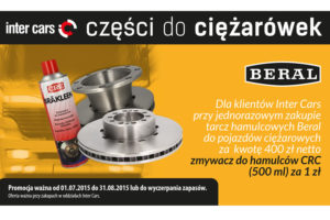 Promocyjna oferta produktów Beral w Inter Cars