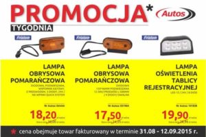 Lampy Fristom w Promocji Tygodnia Autos