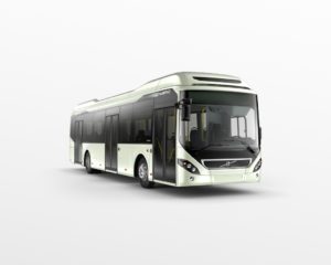 Testy miejskiego autobusu hybrydowego Volvo 7900 Hybrid w Elblągu