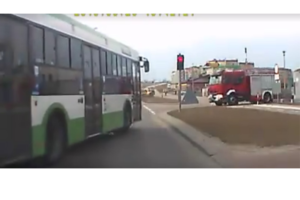 Bezczelny kierowca autobusu