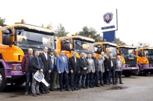 Rekordowy kontrakt na betonomieszarki Scania w Szczecinie