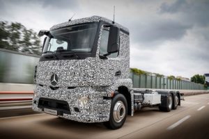 Mercedes Urban eTruck w pełni elektryczna ciężarówka