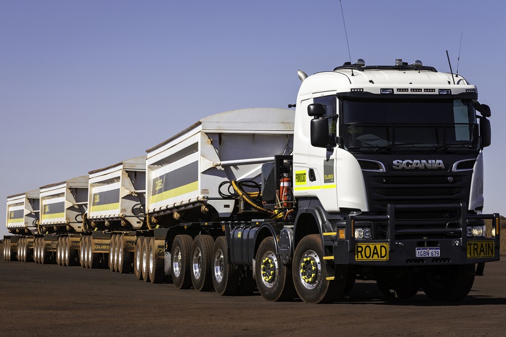 Scania R730 10x8 - Qube Bulk Port, Hedland