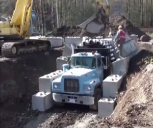 Jak zbudować tunel z pomocą ciężarówki?