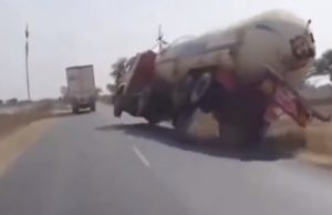 Kompilacja wypadków ciężarówek [FILM]