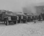 W latach 60' ciężarówki zimą odpalano... ogniem [FILM]