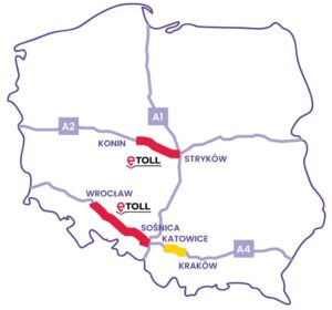 Aplikacja mPay umożliwia opłacenie przejazdu autostradą A4 (Katowice-Kraków)