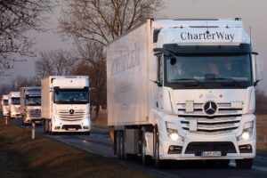 Daimler Truck niesie pomoc ludności Ukrainy