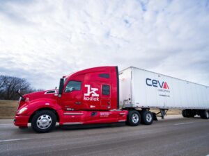 CEVA Logistics i Kodiak Robotics wykorzystują autonomiczne samochody ciężarowe do transportu ładunków