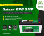 Akumulator do zadań specjalnych - Galaxy EFB SMF dla samochodów ciężarowych