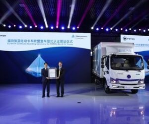Chińska elektryczna ciężarówka FOTON dopuszczona do ruchu