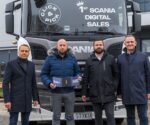 Pierwsza na świecie Scania zamówiona przez internet wydana w Polsce