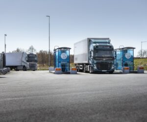Nowy samochód ciężarowy Volvo na biogaz