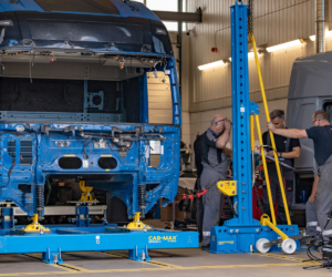HERKULES wprowadza nowy system do napraw powypadkowych kabin ciężarówek