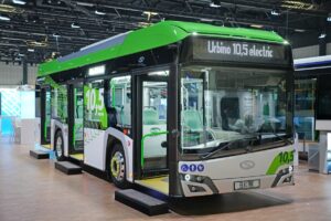Solaris na targach Mobility Move 2026. Premiera kompaktowego autobusu Urbino 10,5 electric.