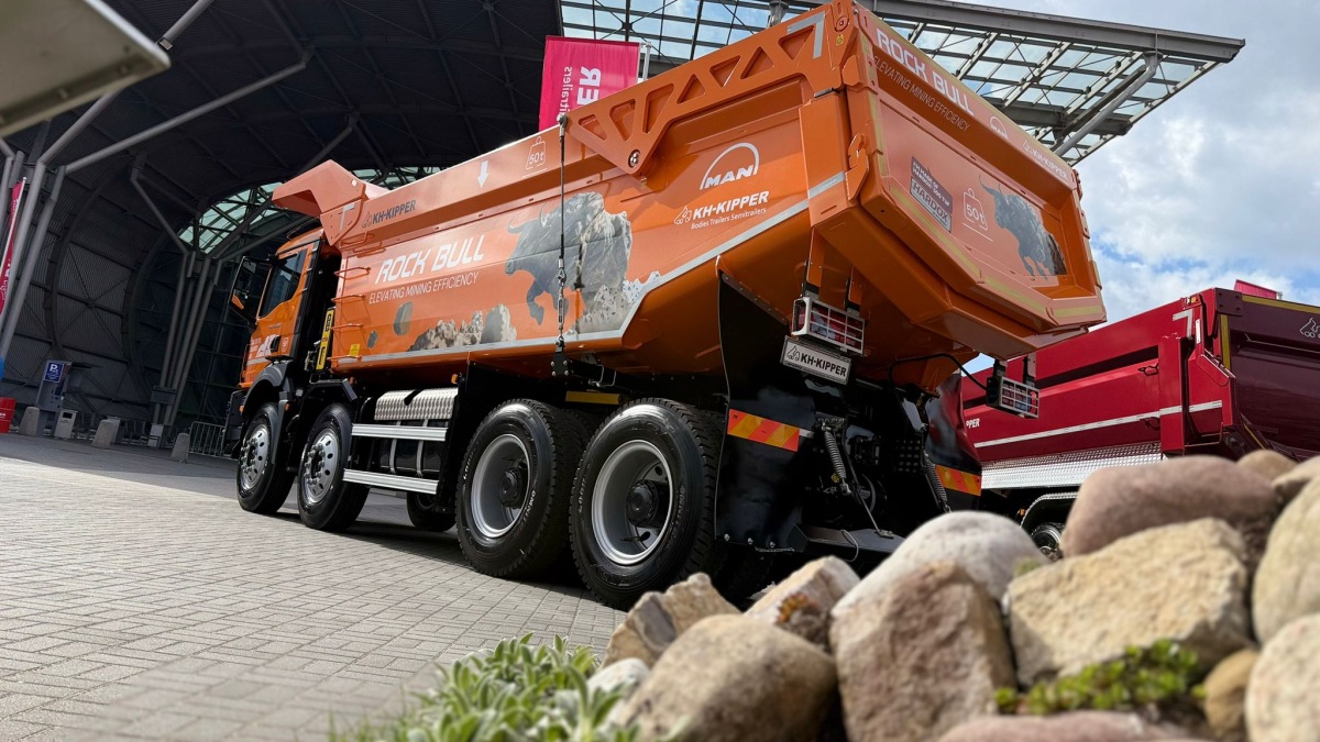 Premiera wywrotki MAN TGS z zabudową KH-KIPPER