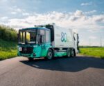 Pojazd ciężarowy z recyklingu w wykonaniu Mercedesa